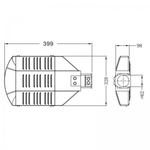 50W klassikaline LED Street Light