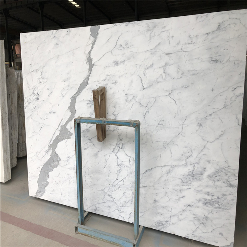 Bianco Statuario Marble Slab