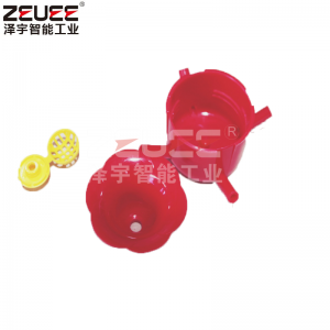 Caipín buidéal plaisteach clúdach meaisín cóimeála uathoibríoch