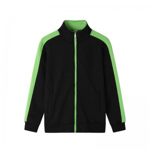 # 309-Berber Fleece dhá chrann sábhála zipper daite