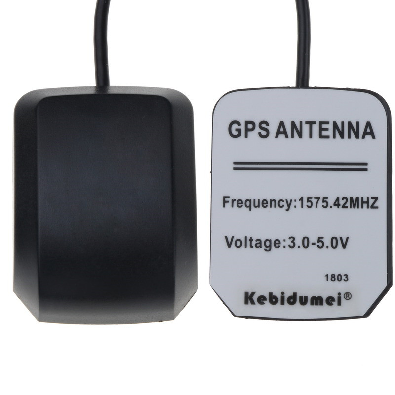 Saor in Aisce íoslódáil Féach ar Twitter Car GPS Glacadóir SMA Veicteoir 3M Cábla GPS Antenna