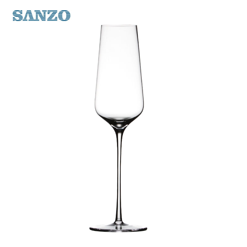 Gloine Champagne Píopaí Píobáin Snáithín Píopaí Saincheaptha ag SANZO Dubh Gloine