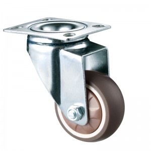 Dleacht Solais - Tithíocht plátáilte chrome le roth TPR tread Bog 14