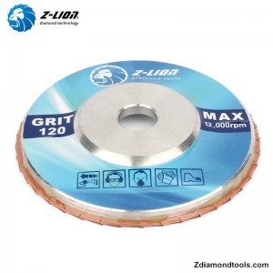 Diamond Diamond alúmanam ZL-WMC6401 meilt dioscaí eibhir le haghaidh cloiche