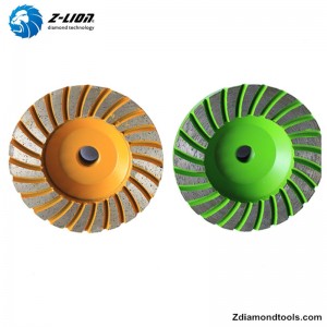 Roth cupán Diamond ZL-21 4 orlach do chloch, meilt coincréite