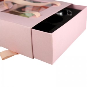 Taispeánann Bosca Tote Elegance Sraith Iomlán de Bhia Tae Bronntanais le Bosca Bronntanais Láimhe