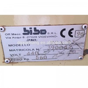 Bibo Uathoibríoch punching agus stampáil meaisín meaisín do criosanna leathair