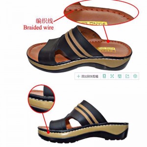 meaisín slipper fuála sandal bróg a dhéanamh