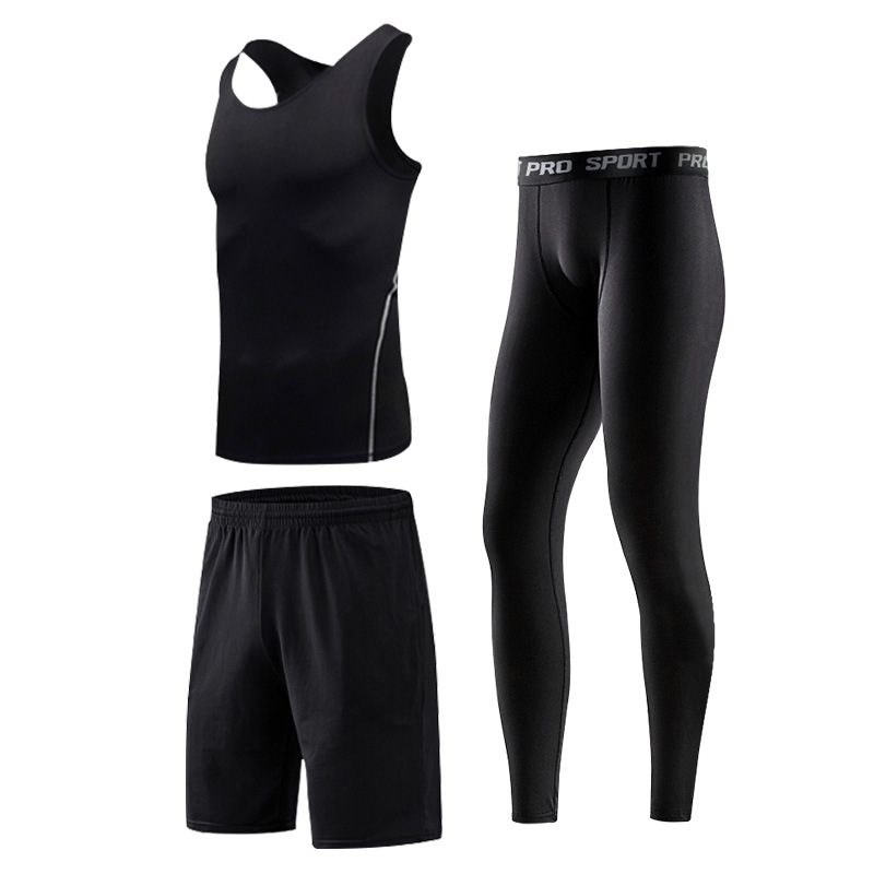 Suit Aclaíochta FDMM002-3 na bhFear, Barr na mBanc + Gearrthóga Loose + Pants Diana le Rith