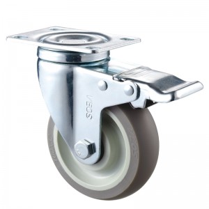 Dualgas Meánach - Tithíocht plátáilte chrome le roth liath D2and liath