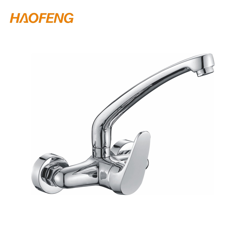 Doirteal te agus fuar cistine faucet-6917-F