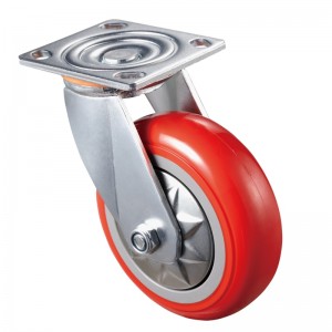 Dualgas Trom - Tithíocht plátáilte chrome le roth T3 red3