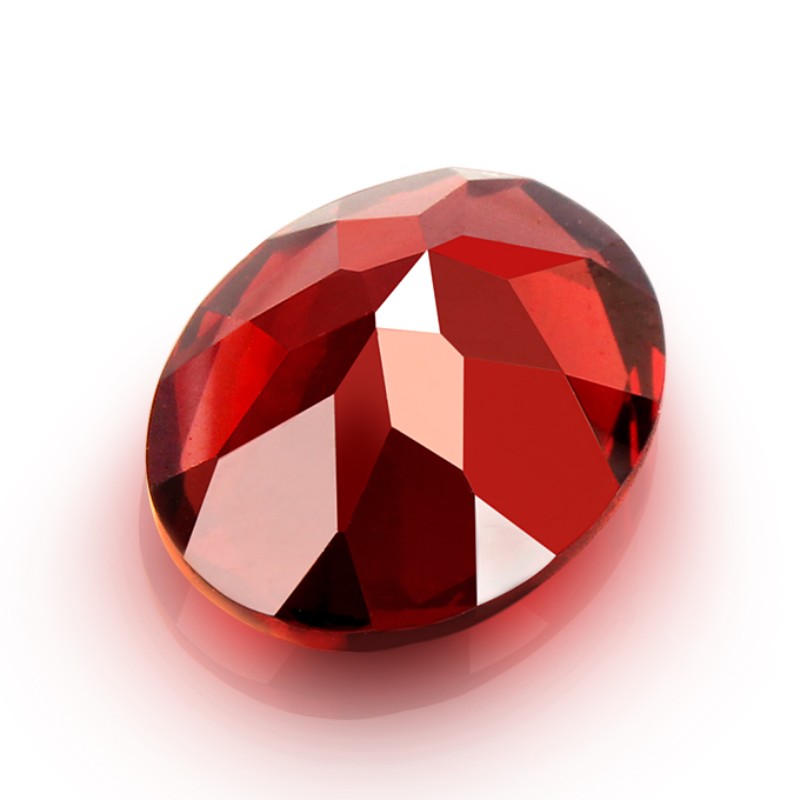 Saor in Aisce íoslódáil Féach ar Jewelry bainise Garnet dearg Ruby necklace banphrionsa pendant criostail