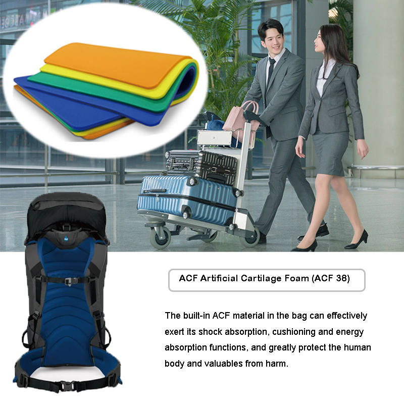 Comfort PU Ábhar stuáilte Bagáiste Taistil Cuir isteach Cosaint Tionchair Pad （ACF）