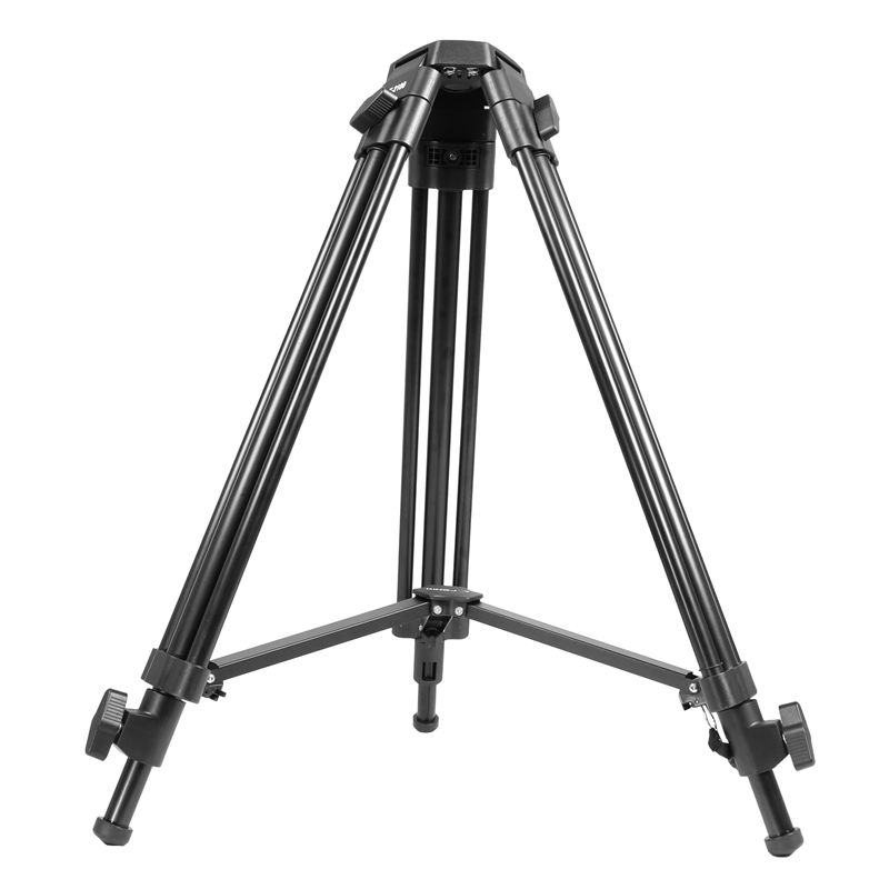 KINGJOY VT-2500 Gairmchlár Físeán Tripod 3-alt Gairmiúil Mg-Al Gairmiúil Camcorder