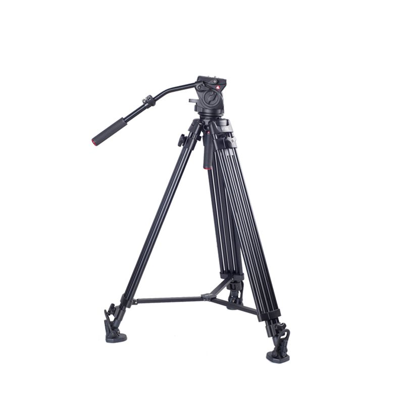 Físeán Gairmiúil Kingjoy Tripod, Córas Tripod Dualgas VT-3500 le Ceann Líonta Lánléargais 360 VT-3530