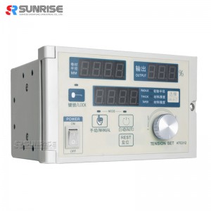 Úsáideann Innealra Priontála Clutch Púdair le STC-812 an Rialaitheora Teannais