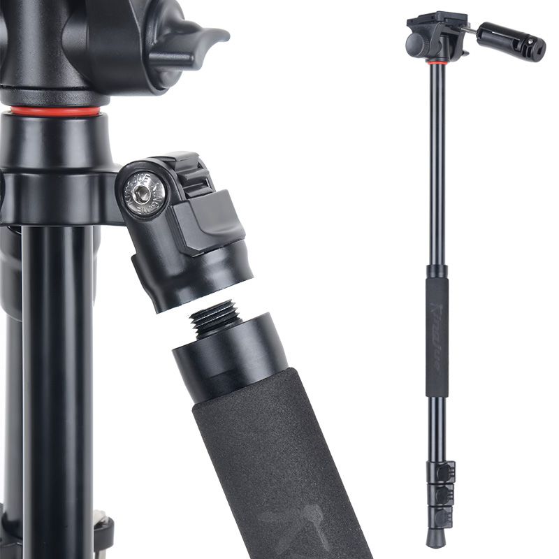 King-Mini Kit Tripod BT-158 le haghaidh Ceamara agus Fóin Chliste