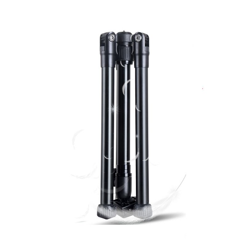 Alúmanam Kingjoy P056 CNC meaisín grianghraf foldable ceamaraí Tripod do lámhach selfie