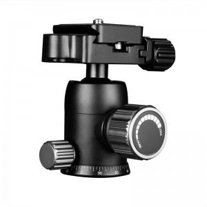 KINGJOY G00 dearadh nua ceann liathróid uainíochta 360 céim le pláta scaoilte tapa arca na hEilvéise