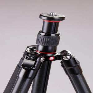 Kingjoy Chustaim branda Kingjoy Port Alúmanam Inaistrithe Tripod Camera le Ball Head for Digital Dslr