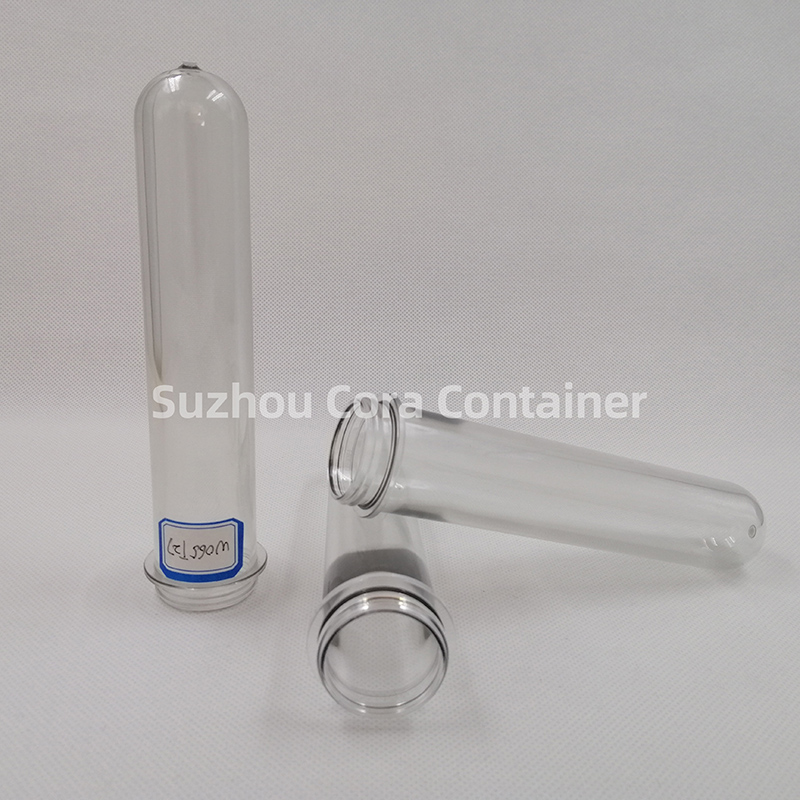 27mm 65g Muineál Size32mm Petitc Pet Preform do Dí Dí Uisce