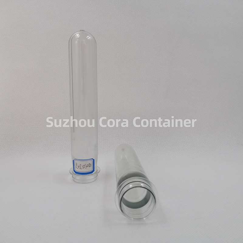 Méid 27mm 75g Muineál 32mm Petitc Pet Preform do Ola Dí Uisce