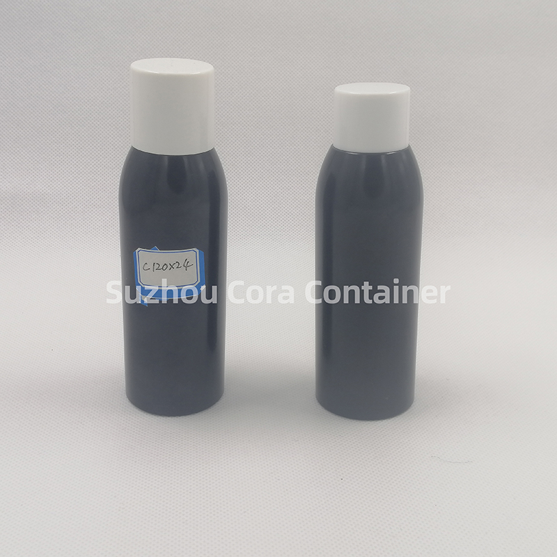 120ml Kaela suurus 24mm Lemmiklooma kosmeetiline plastpudel kruvikorgiga