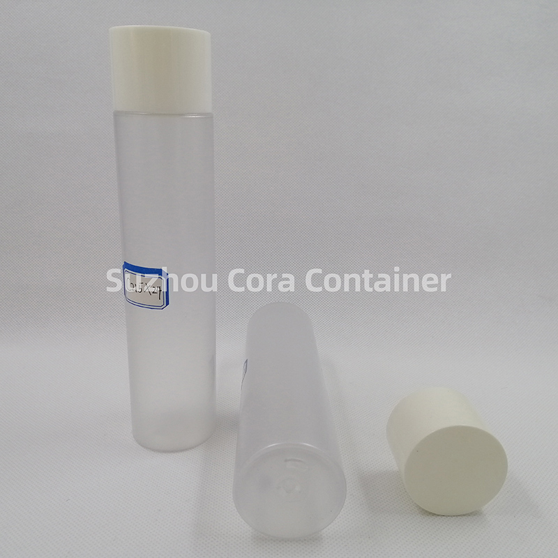 215ml Neck Suurus 24mm Lemmiklooma kosmeetiline plastpudel kruvikorgiga