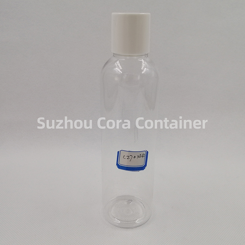 270ml Kaela suurus 24mm Lemmiklooma kosmeetiline plastpudel kruvikorgiga