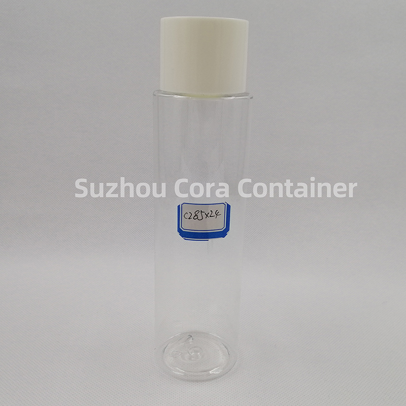 285ml Kaela suurus 24mm Lemmiklooma kosmeetiline plastpudel kruvikorgiga