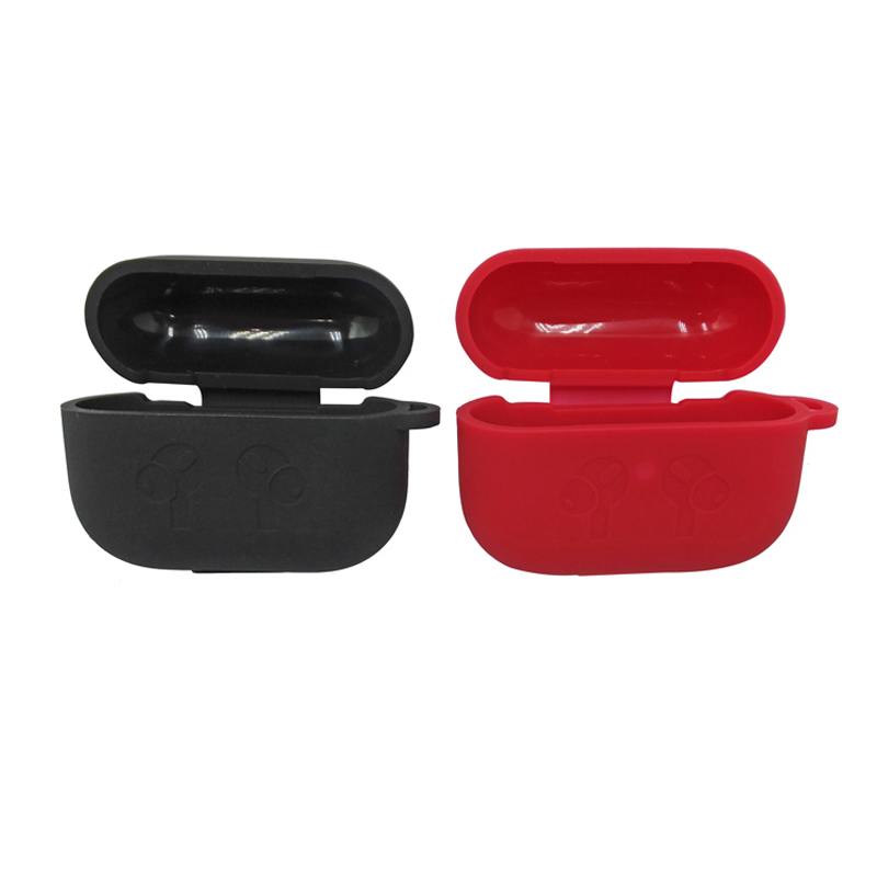 Silicone Wireless Earphone Carrying Case for Airbods Pro