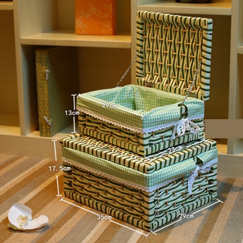 Linateeritud laokorv koos kaanega