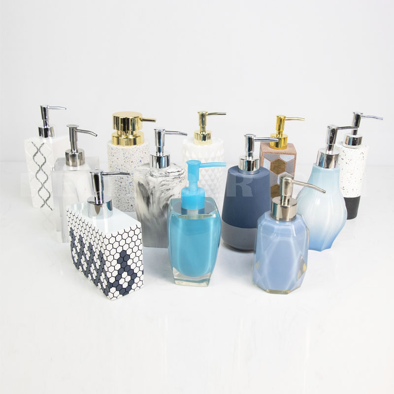 Dáileoir lóis gallúnach seomra folctha nua-aimseartha roisín