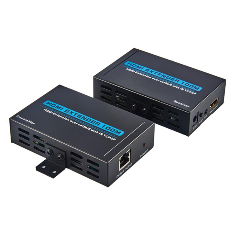 V1.3 HDMI Extender 100m üle ühe cat5e/6 kaabli toetus Täis HD 1080P