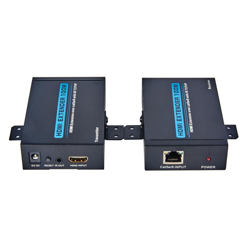 V1.3 HDMI Extender 100m üle ühe cat5e/6 kaabli toetus Täis HD 1080P