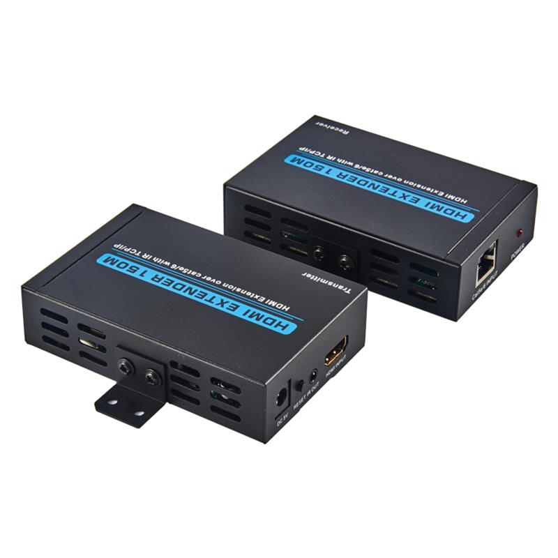 V1.3 HDMI Extender 150m thar Tacaíocht cábla Aonair cat5e / 6 Iomlán HD 1080P