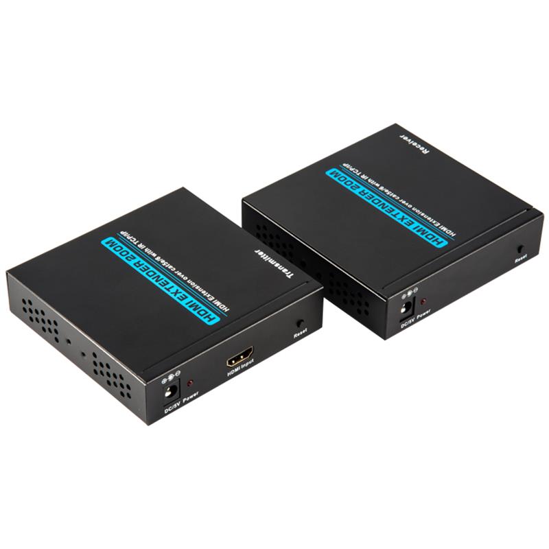 V1.3 HDMI Extender 200m thar thacaíocht cábla Aonair cat5e / 6 Iomlán HD 1080P POE