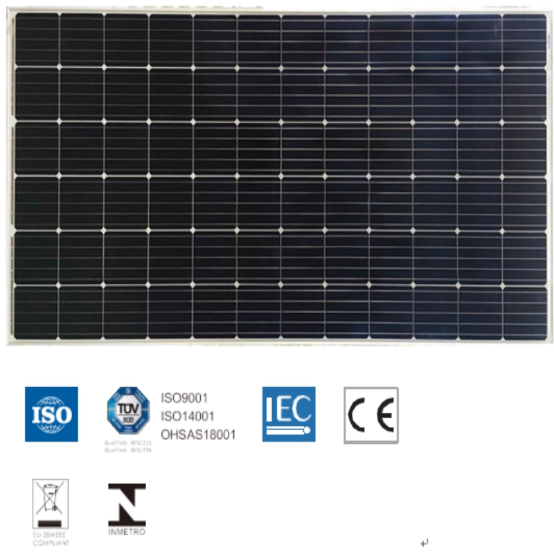ARD-FEIDHMÍOCHT MONOCRYSTALLINE PERC MODULE SYM72-6-360M-380M