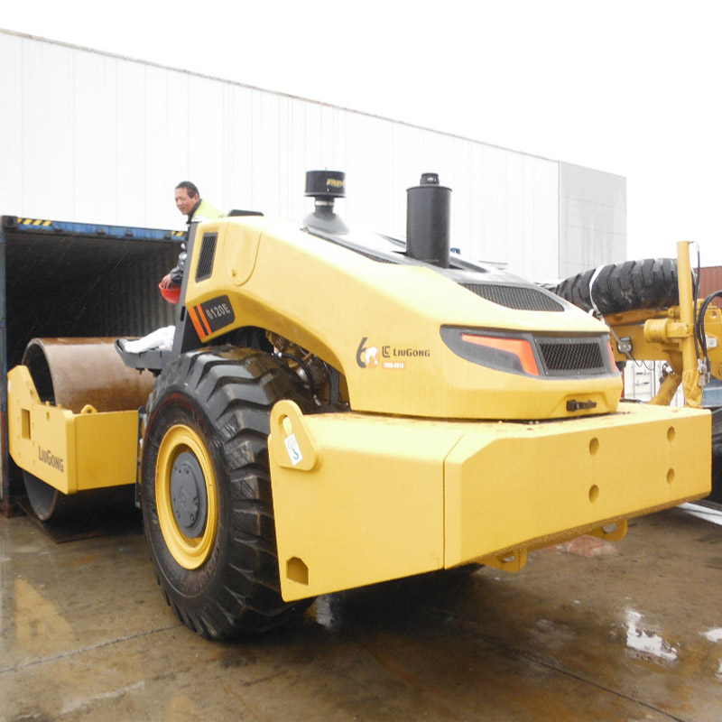 Liugong 12ton Hydralic Single Drum Road Roller Clg6120e