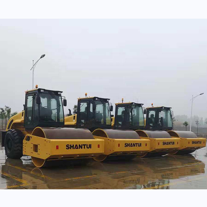 Uus Sr14mA 14ton Mehaaniline Single Drum Shantui Road Roller