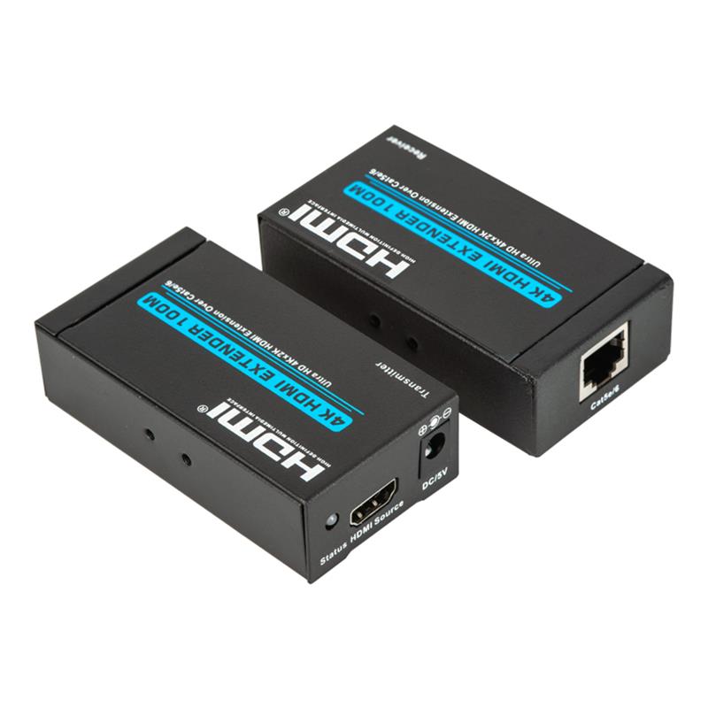V1.4 4K HDMI Extender 100m üle ühe cat5e/6 kaabel Support Ultra HD 4Kx2K/30Hz