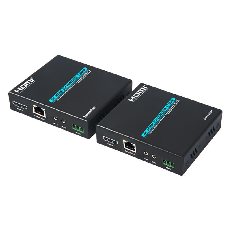 V1.4 4K HDMI Extender 120m üle ühe cat5e/6 kaabel Support Ultra HD 4Kx2K/30Hz
