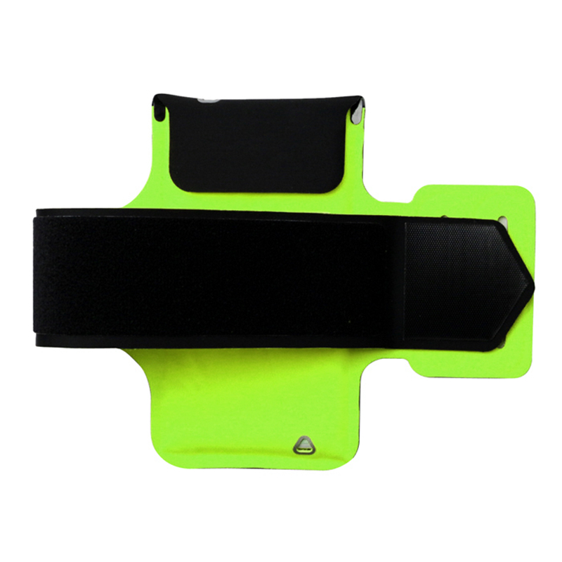 Green Running Armband le haghaidh Fón Cliste