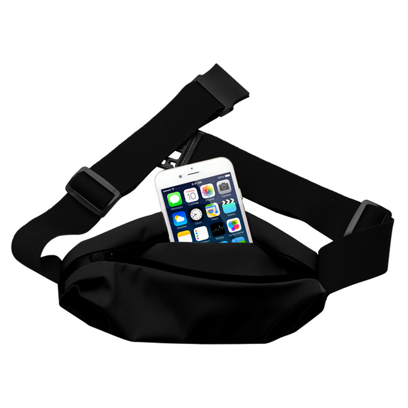 Unisex läbipaistev PVC Waterrelate Phone Pocket Custom Waist Bag