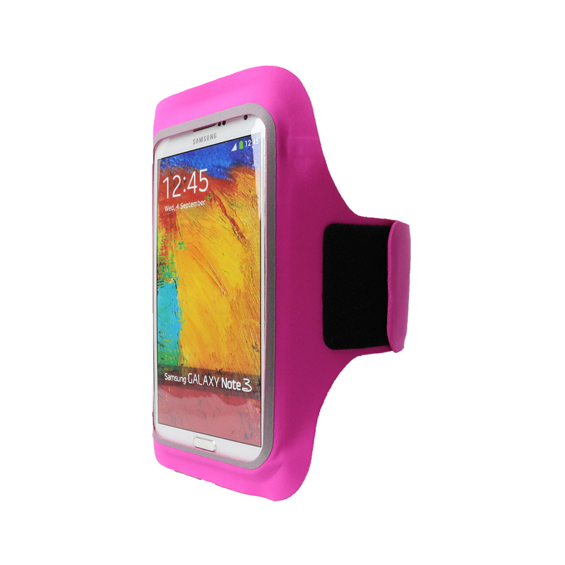 Rose Pink Unisex Sport Jooksev Käsi Lücra mobiiltelefon Armbad