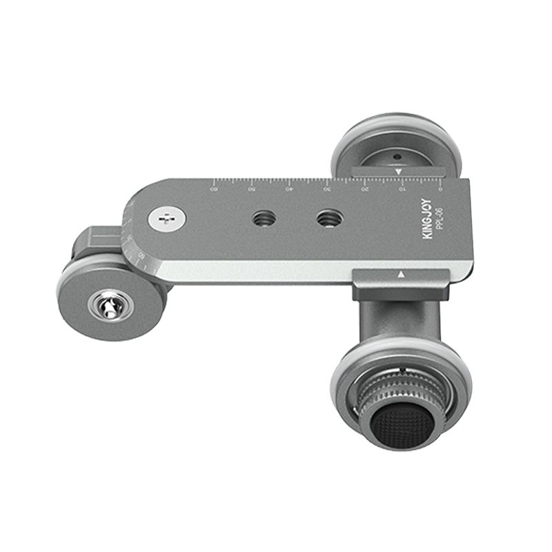 Kingjoy PPL-06 Físeán 3-Roth Mótair Leictreach Gluaisteán Pulley Scátálaí Sleamhnáin Rollta