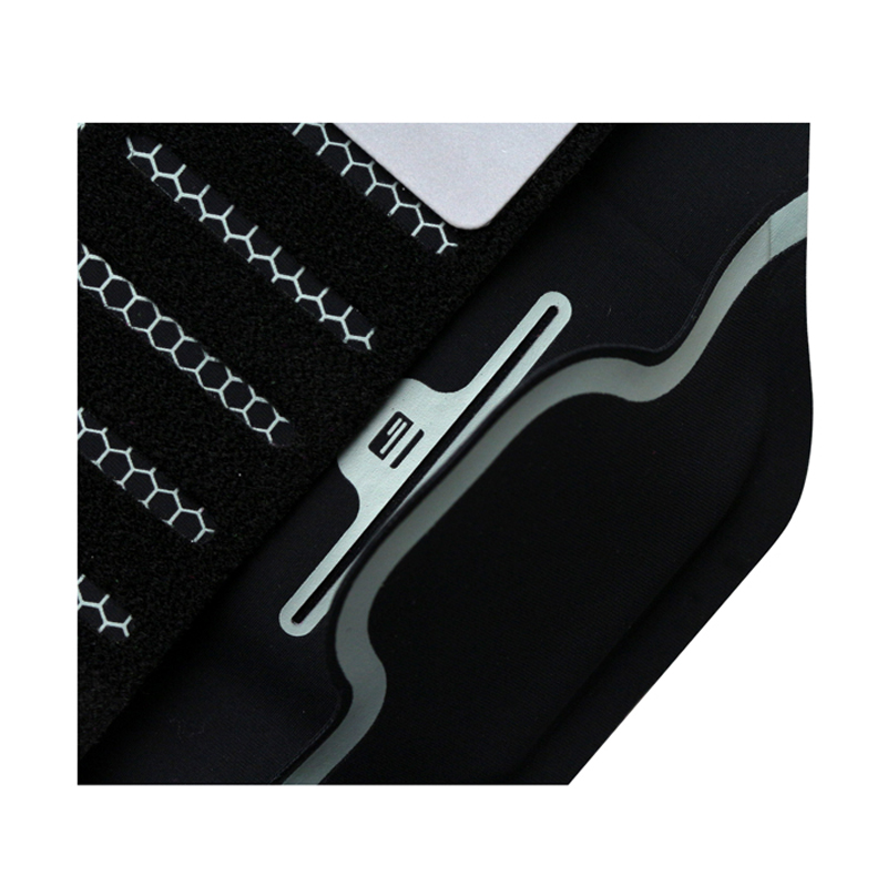 Lógó Uathoibríoch Chustaim Uilíoch Clóbhuailte Armband Spóirt Lycra Uiscedhíonach