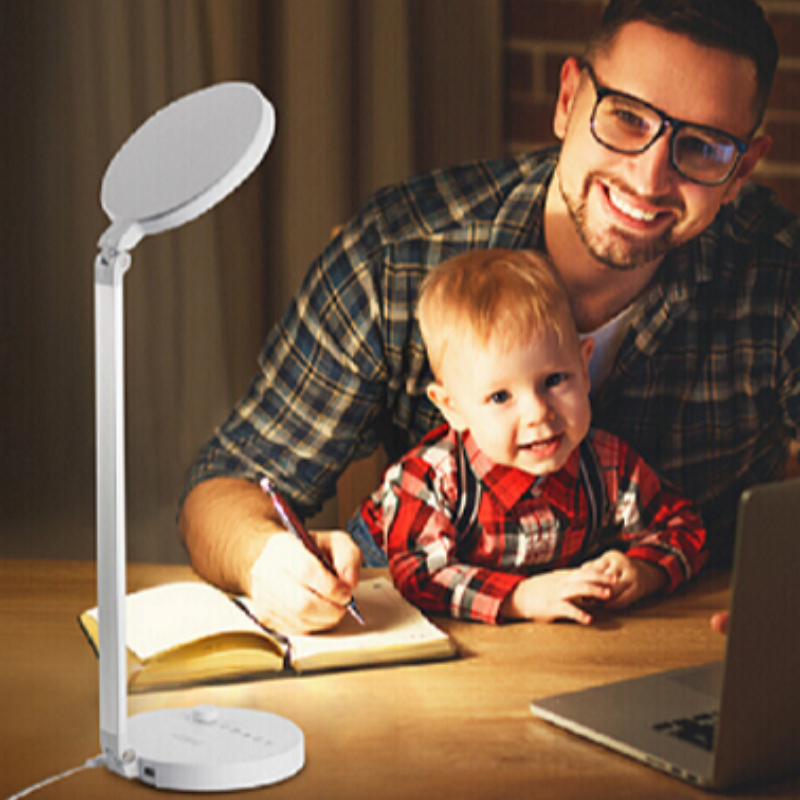 689S 4 modh soilsithe faoi stiúir lampa deisce Le comhéadan USB