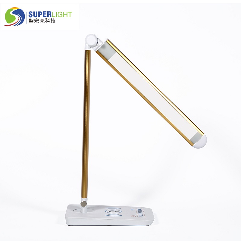 585SW Traadita, plahvatav DESK LAMP Pööratav LED-LAMP LUGEMISEKS